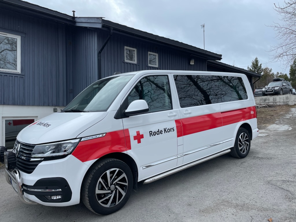 Ny mannskapsbil til Alta Røde Kors