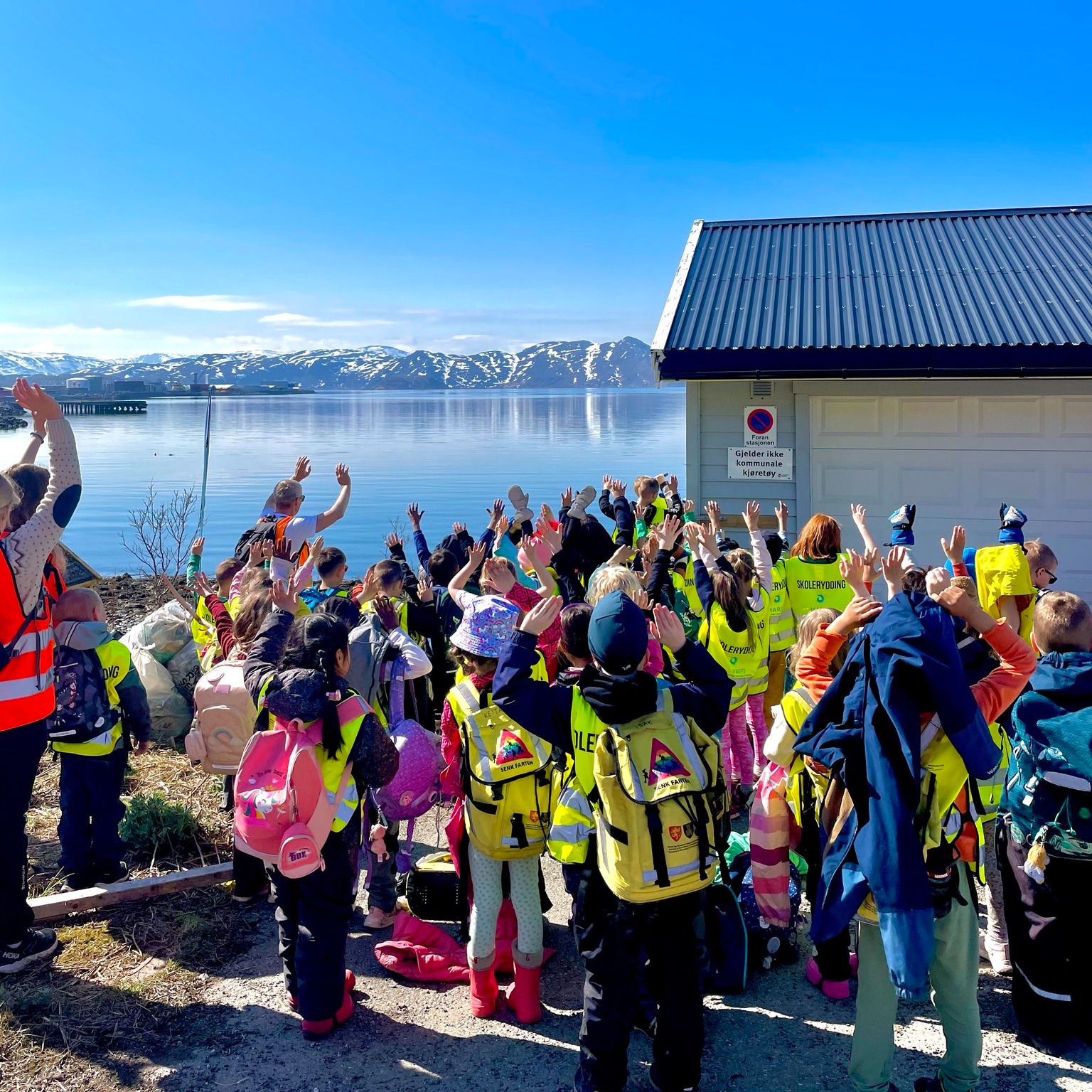 Baksalen skole, Hammerfest. Foto: Vårt Hav.
